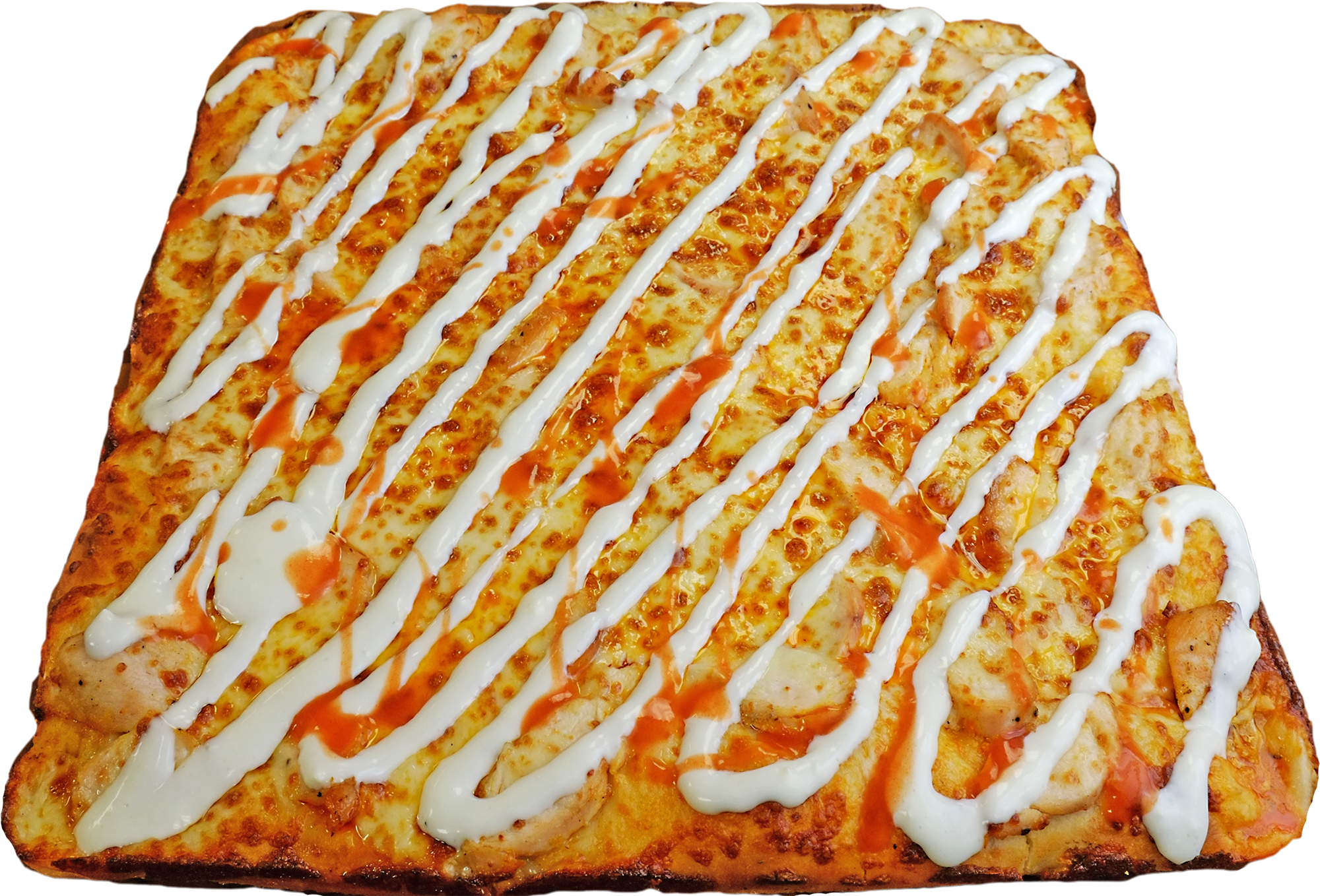 Full Buffalo Chicken Pizza