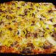 philly steak pizza with banana peppers