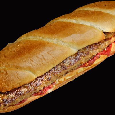 sausage parmesan sub