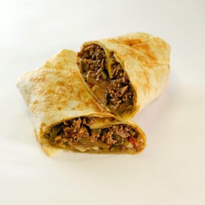 steak fajita burrito